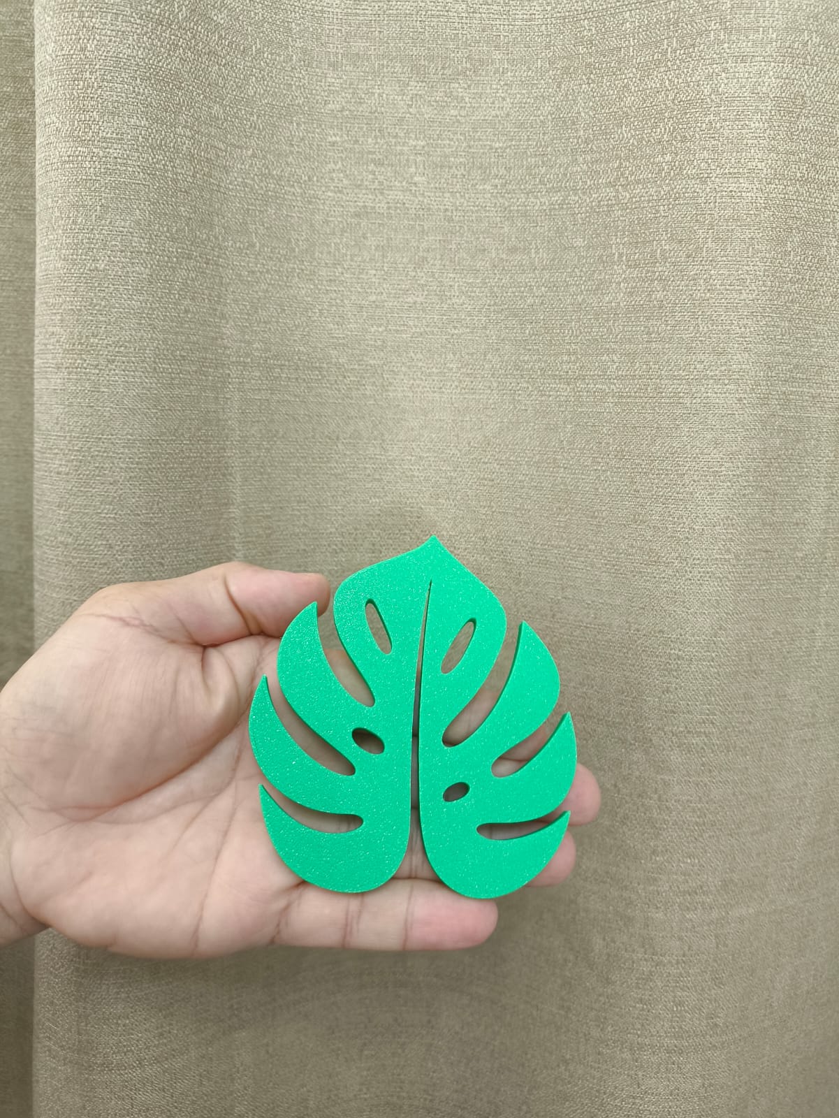 Monstera Porta-Copo — Verde